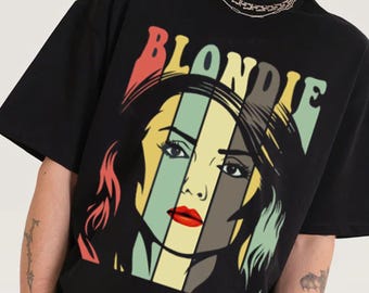 Blondie 1977 Direct From New York City Vintage tshirt, Blondie Parallel Lines tshirt, Debbie Harry rock, hiphop, gift for her, streetwear