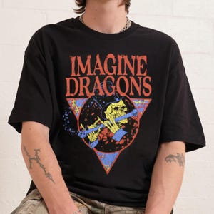 イマジン・ドラゴンズ LOOM ツアーグッズ2点セット（TシャツL／パーカーM） Imagine dragons tee - Etsy 日本