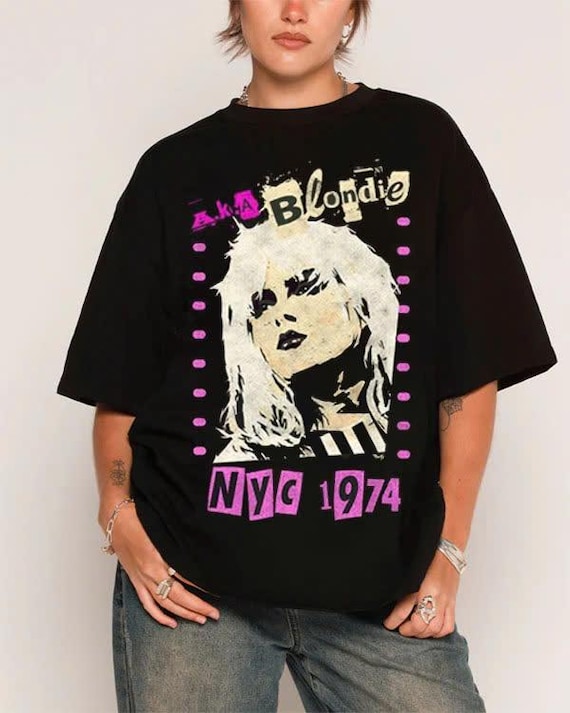 Blondie 1978 NYC Tshirt, Direct From New York City Vintage Tshirt