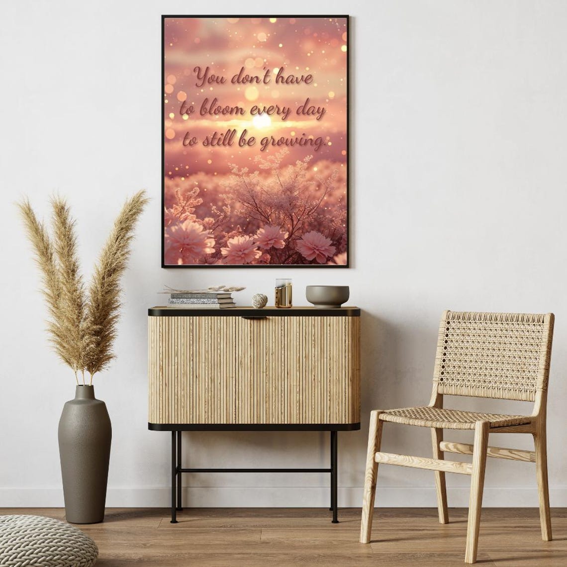 You Don’t Have to Bloom Every Day to Still Be Growing. Digital Quote ...