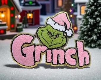 In My Grinch Era – Holiday Iron-On Patch