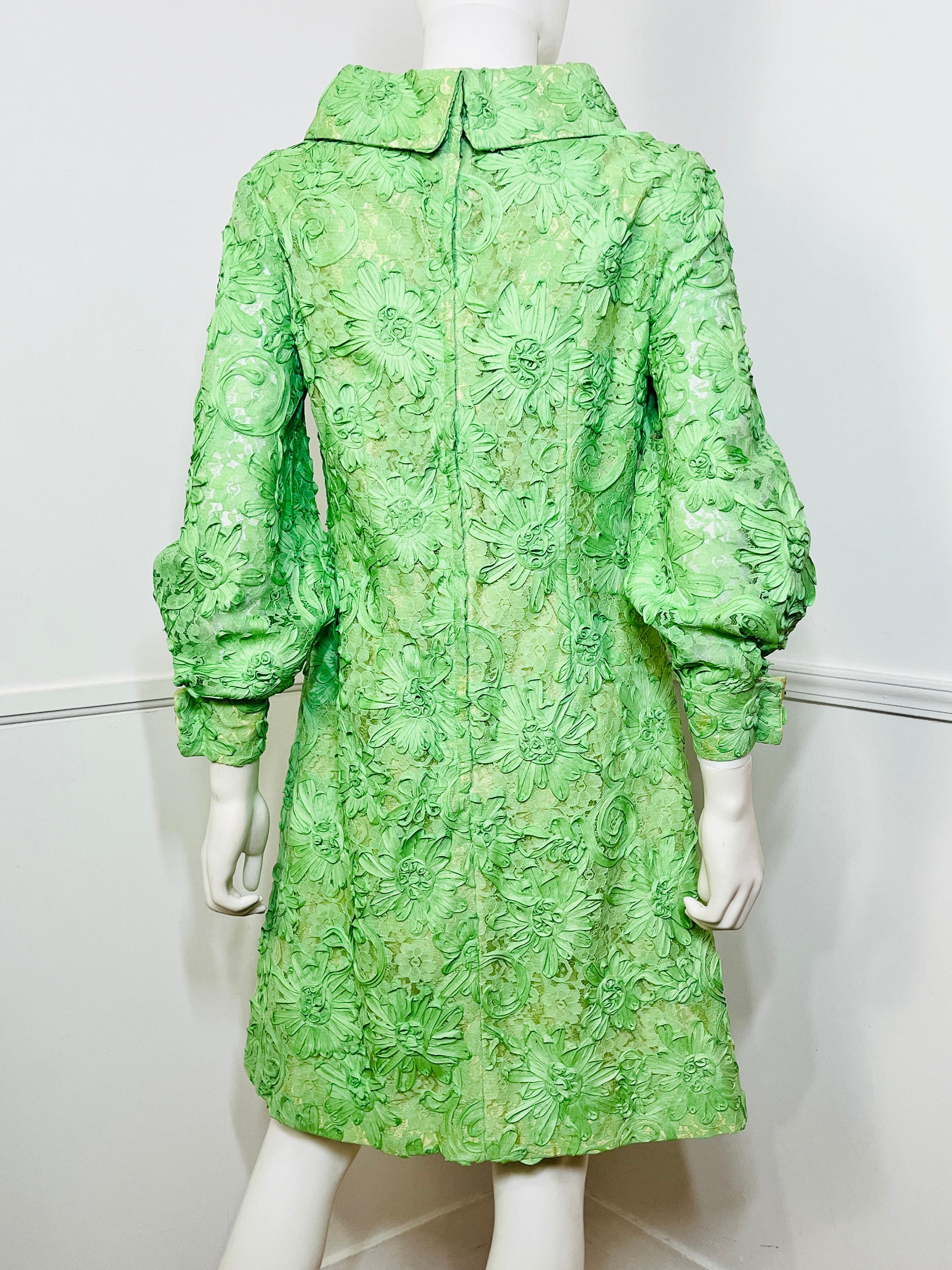 slim fit dress slacks Rosie Assoulin Women's Artichoke Belted Cocktail Dress - Emerald
