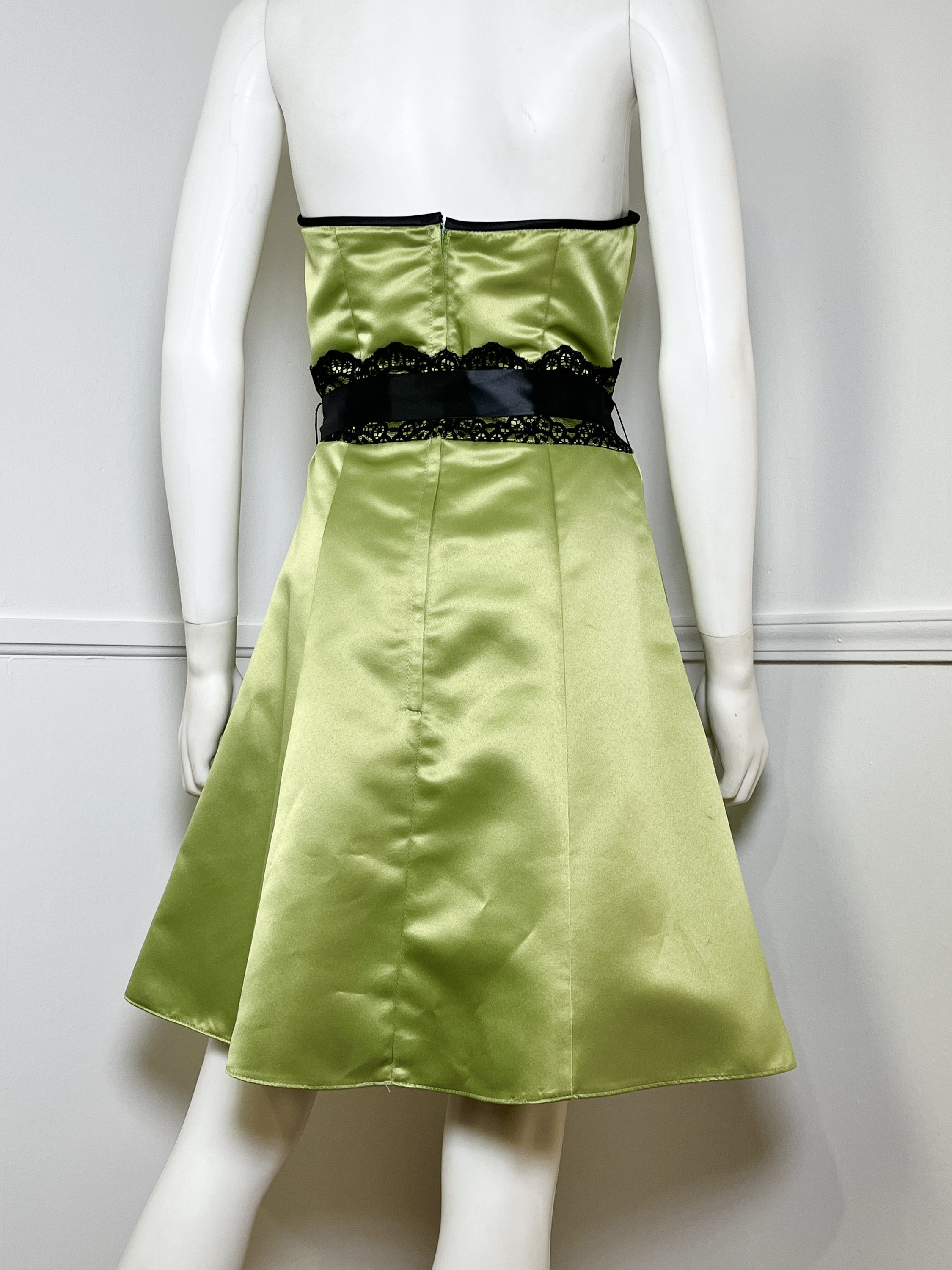chocolate formal dresses Chocolate Satin Tull Ball Gown Strapless Charming Prom Dresses, CP0794 US10 / As Pic main image 1