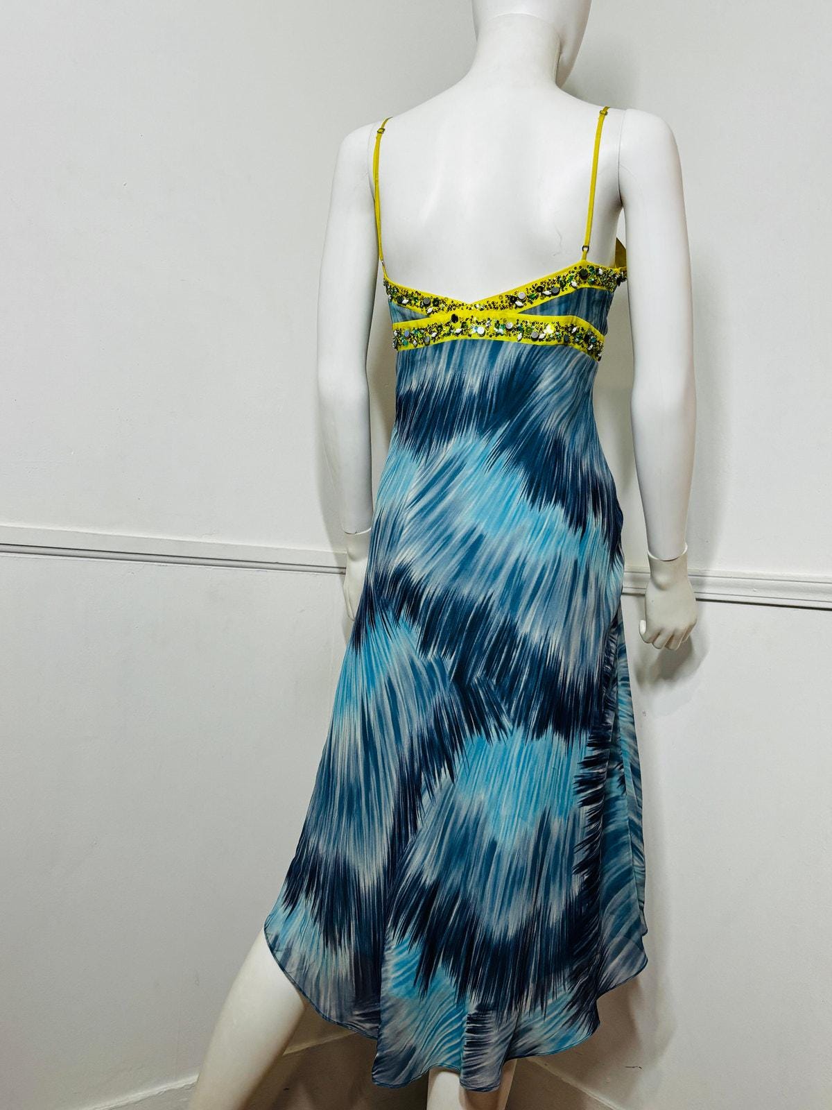から厳選した by Dress Beaded Silk Vintage Y2K Large BCBG Etsy - Azria Max ニット+セーター