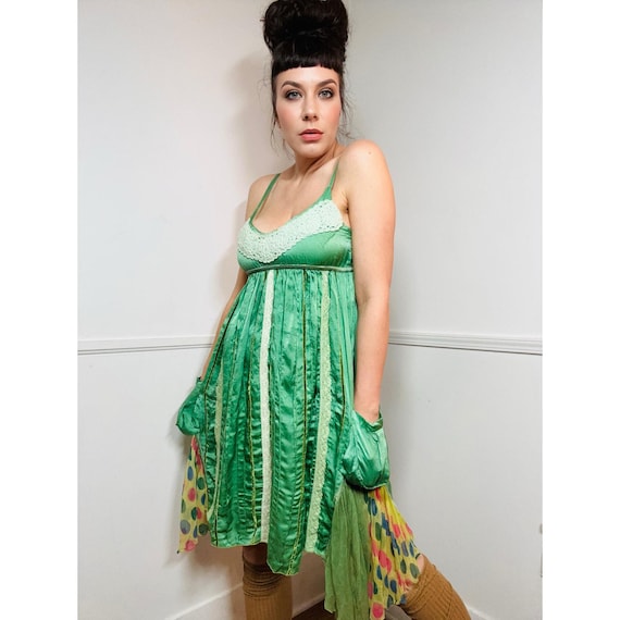 small green dress Cosmo Mini Dress Sage | Green | Womens main image 1