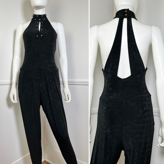 Lycra Jumpsuit With Sexy Back In Black, Nightwear :: All Nightwears Online  Lingerie Shopping: Clovia