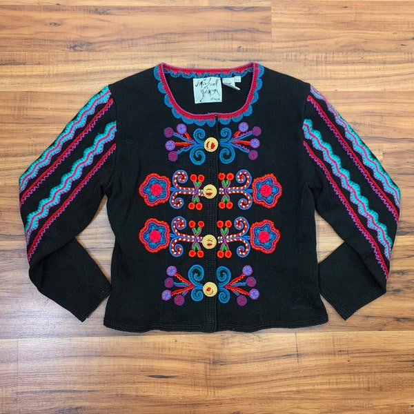 Embellished Cardigan Etsy
