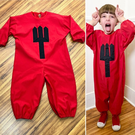 Kids 4 to 5 1970's Vintage Red Devil Childrens Co… - image 1