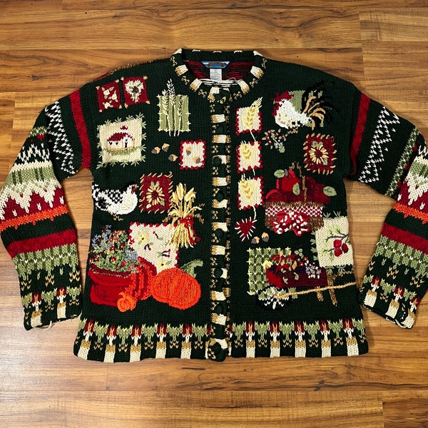 Novelty Cardigan Etsy