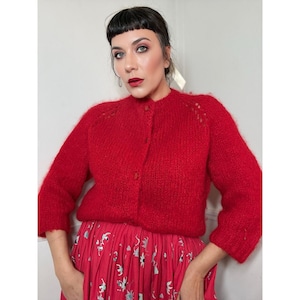1960s Mohair Cardigan - Etsy