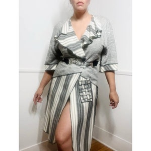 One Size Fits Many 1990s Vintage Woven Duster by Spencer Alexis