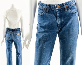 70s Faded Wrangler Jeans 29 x 30, 29 30 Waist