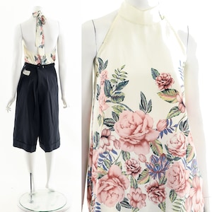 Blossom Halter Top 90s 00s