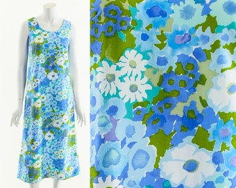 Flower Power Midi Dress,Butterfly Novelty Print Dress,90s Butterfly Dress,Sunflower Daisy Dress,90s Does 60s,Twiggy Psychedelic Dress,Boho