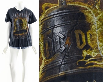 AC/DC Hell's Bells Vintage Tee 90s