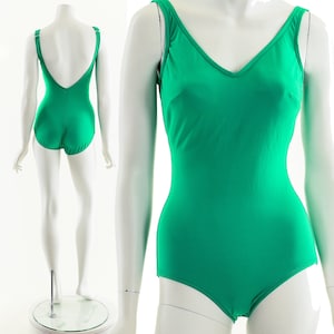 Bright Green Swimsuit,Pin UP One Piece Bathing Suit,Vintage 60s wimsuit,Vintage Bathing Suit,50s Swimsuit,Low Back Swimsuit,Retro Pin uP