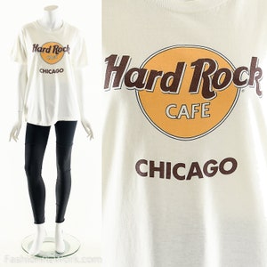 Vintage Hard Rock Cafe,Hard Rock Cafe T-Shirt,Chicago Shirt,Vintage Chicago Tee,Tourist Tee,Travel T-Shirt,Chicago Tourist shirt,90s