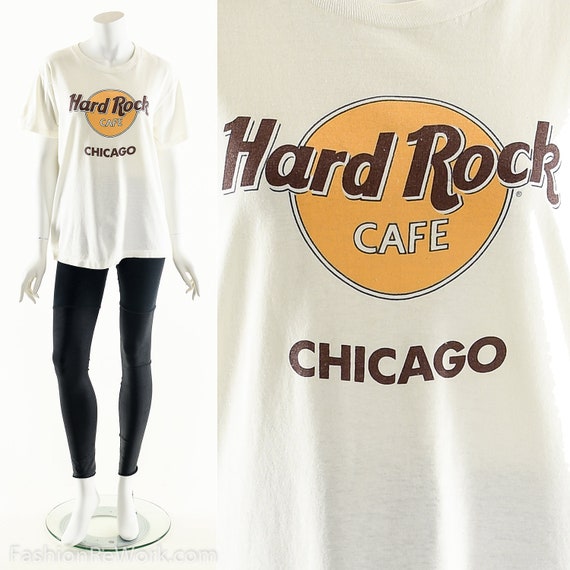 Vintage Hard Rock Cafe,Hard Rock Cafe T-Shirt,Chic