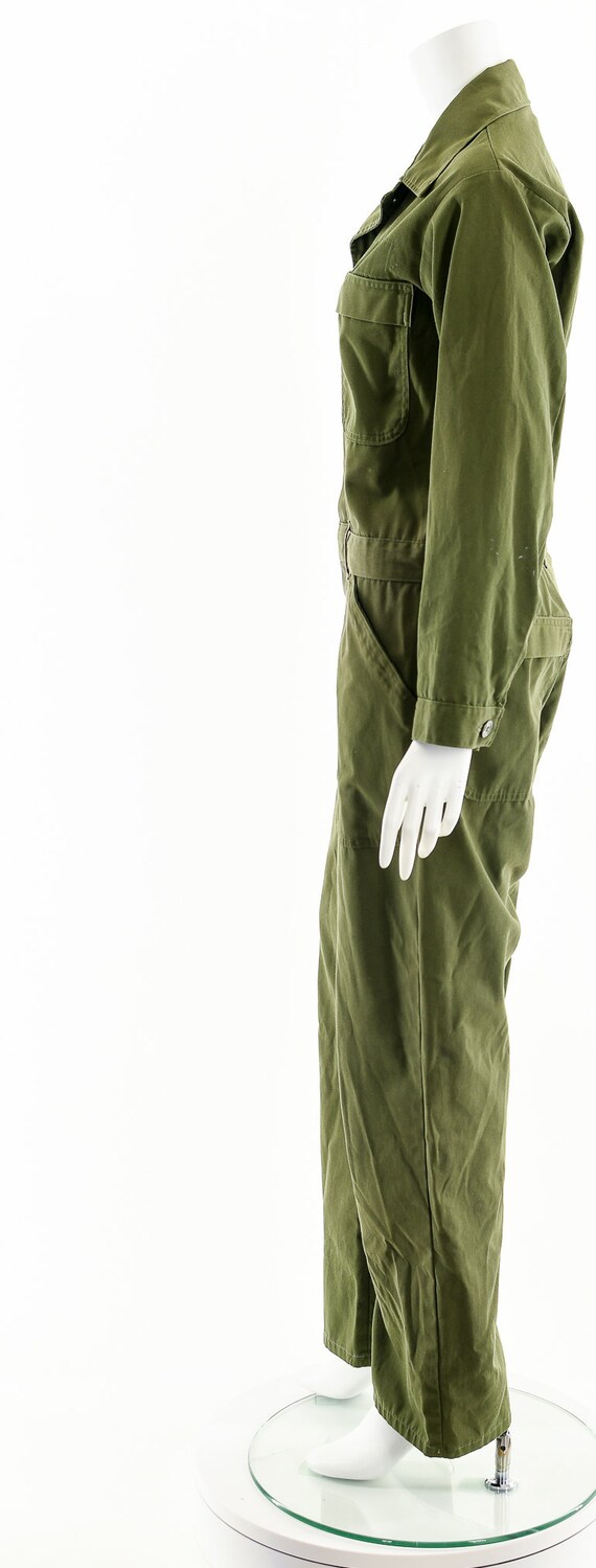 Green Workwear Coverall Jumpsuit,Military Issue J… - image 9