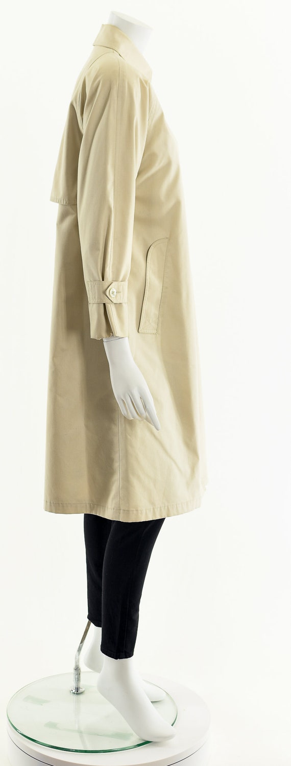 vintage london fog trenchcoat, classic trench coa… - image 5