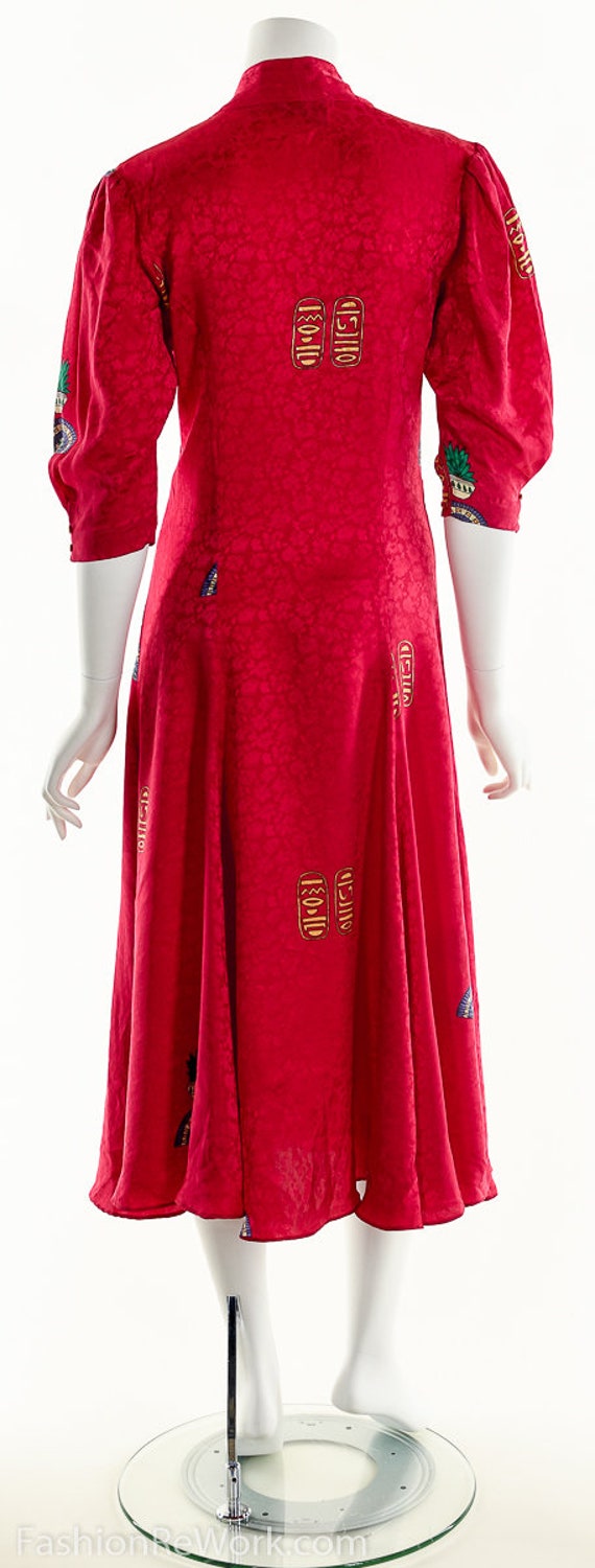 Nicole Miller Dress, Vintage Silk Dress, Vintage … - image 8