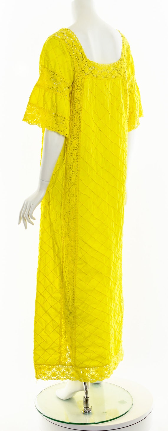 Sunny Yellow Mexican Wedding Dress - image 8