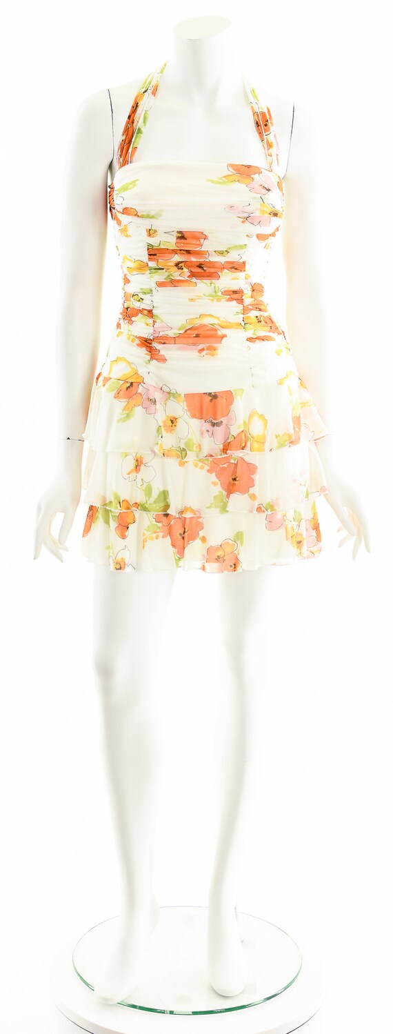 Coconut Girl Halter Dress,Hibiscus Pink y2k Rever… - image 4