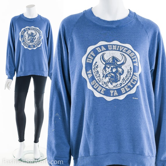 Vintage Viking Sweatshirt, Funny Sweatshirt, Humor