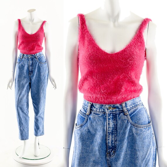 Vintage Mom Jeans,Bill Blass Denim,Acid Wash Jean… - image 2