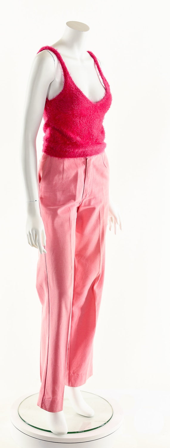 Pink Bell Bottoms,Vintage Coral Bellbottoms,70s Wrang… - Gem