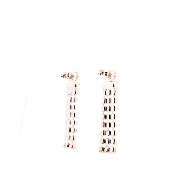 Retro Rhinestone Dangle Earrings - image 6