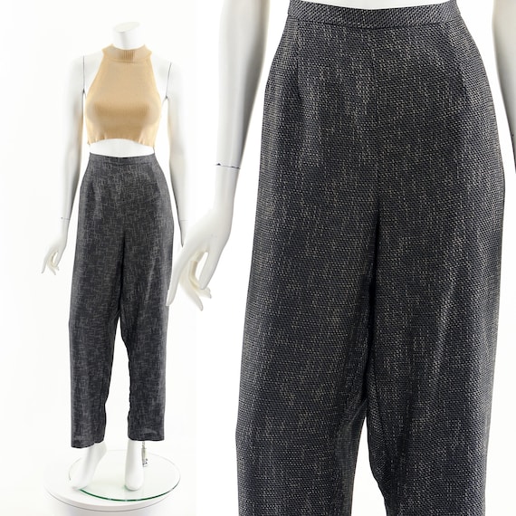 Textured Trouser Pant,High Waist Pant,Menswear In… - image 1