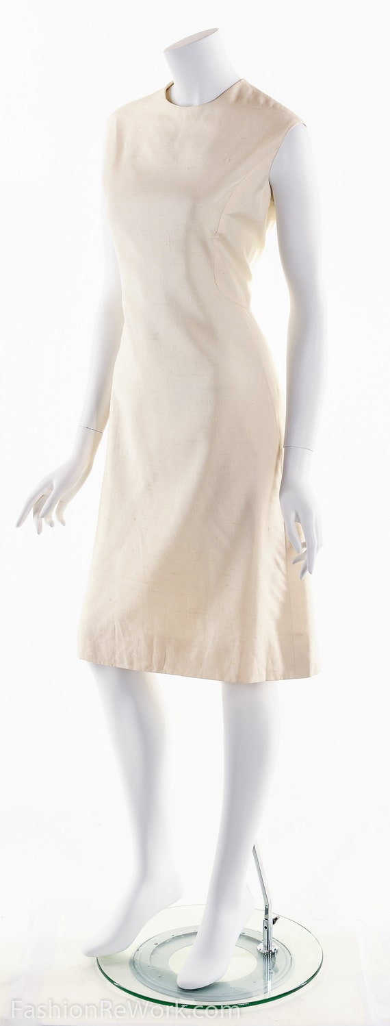 ORIGINALA Dress, Vintage Originala Dress, Silk Wh… - image 4