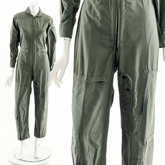 Flyer's Airforce Coveralls Jumpsuit, 90s AUTHENTIC Gem