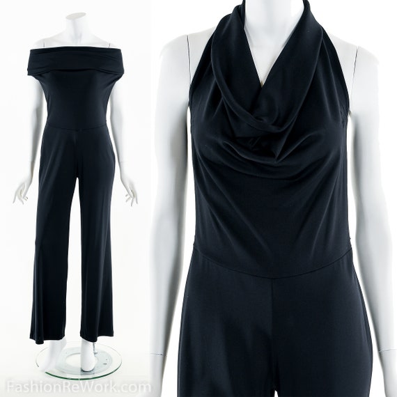 Black Jumpsuit, 90's Black Jumpsuit, 90's Jumpsuit