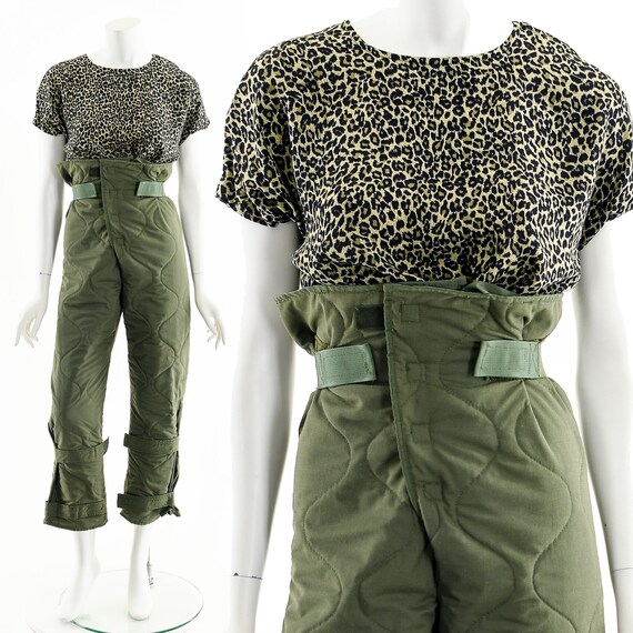 Cheetah Print Blouse 90s - image 1