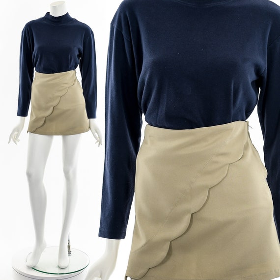 Navy Blue Eddie Bauer Mock Neck Long Sleeve Tee Etsy UK