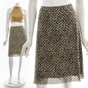 Y2K Cheetah Print Mesh Midi Skirt