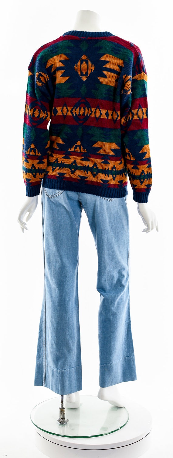 Southwest Pendleton Style Sweater - image 7