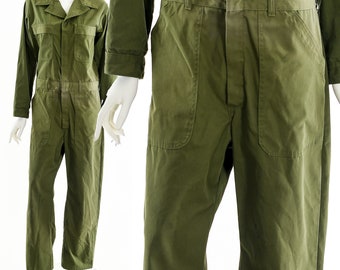 Green Workwear Coverall Jumpsuit 90s