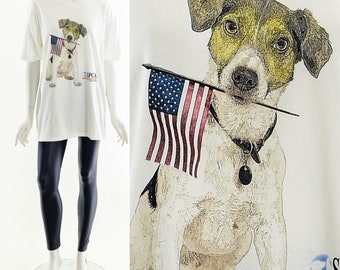 American Puppy Dog Vintage Tee