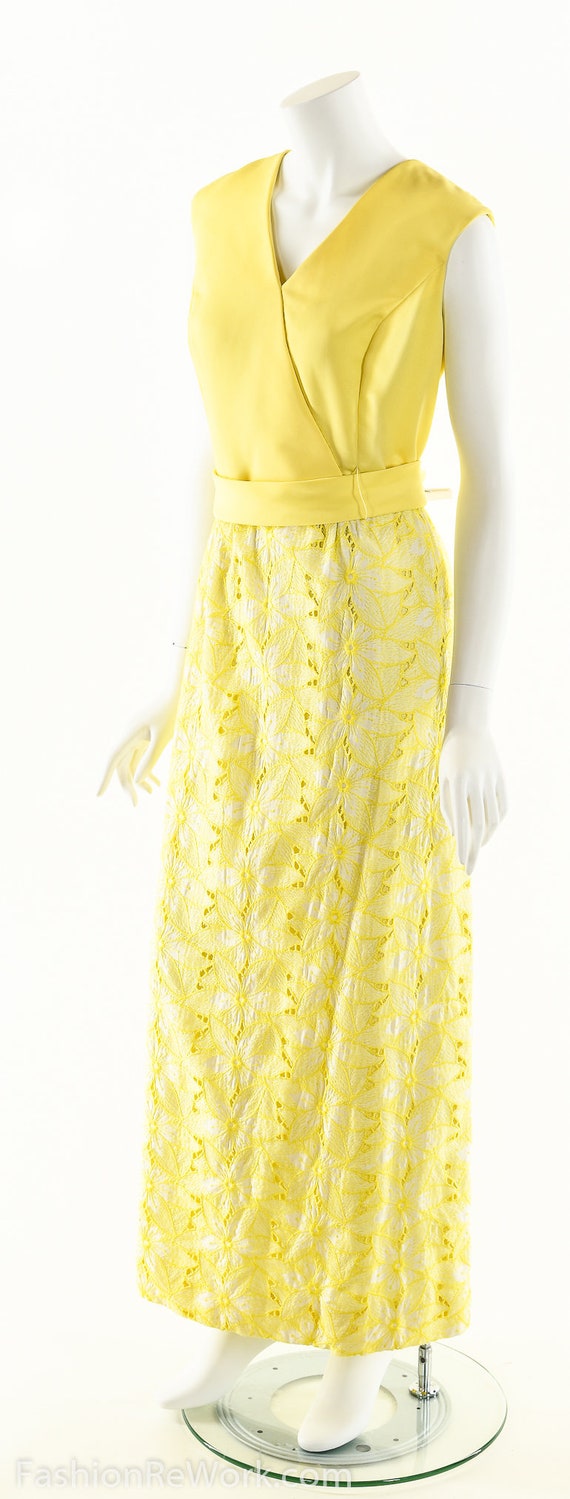 Yellow Daisy Dress,Daisy Lace Dress,Sunny Yellow Dres… Gem