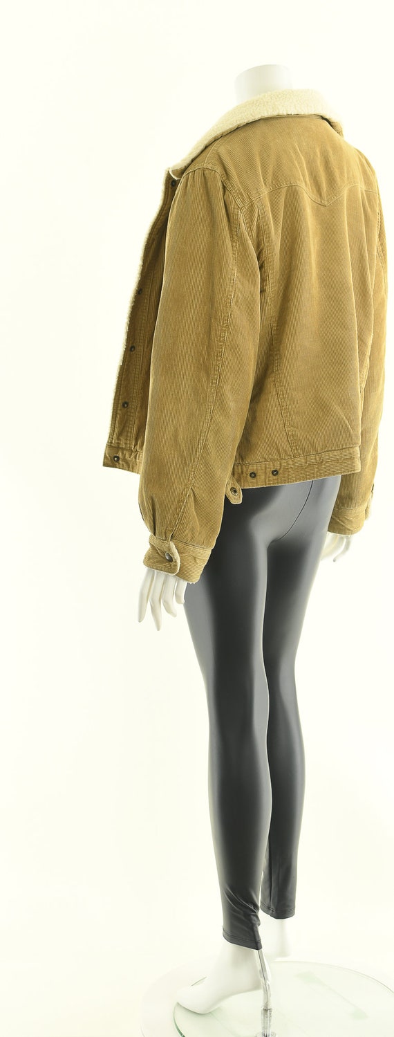 Corduroy Sherpa Workwear Jacket - image 8