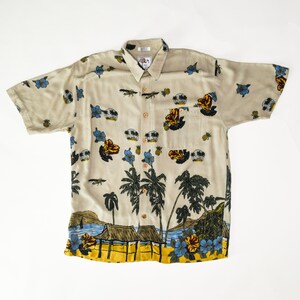 Luau on the Beach Button Up