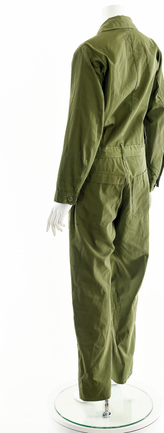 Green Workwear Coverall Jumpsuit,Military Issue J… - image 8