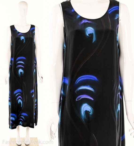 Silk Sleeveless Dress / MINIMALIST Silk Sleeveless