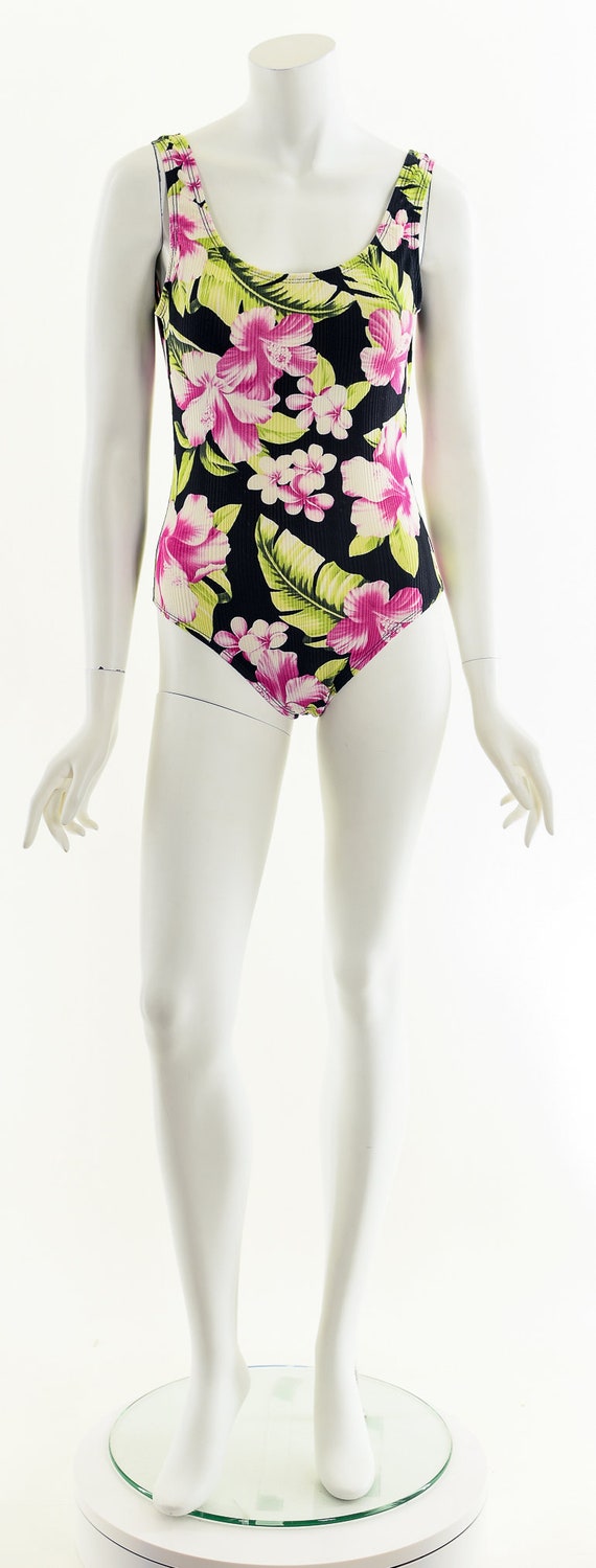 Coconut Girl Low Back Swimsuit,Vintage 80’s Swims… - image 4