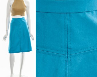 60's Cornflower Blue A-Line Skirt