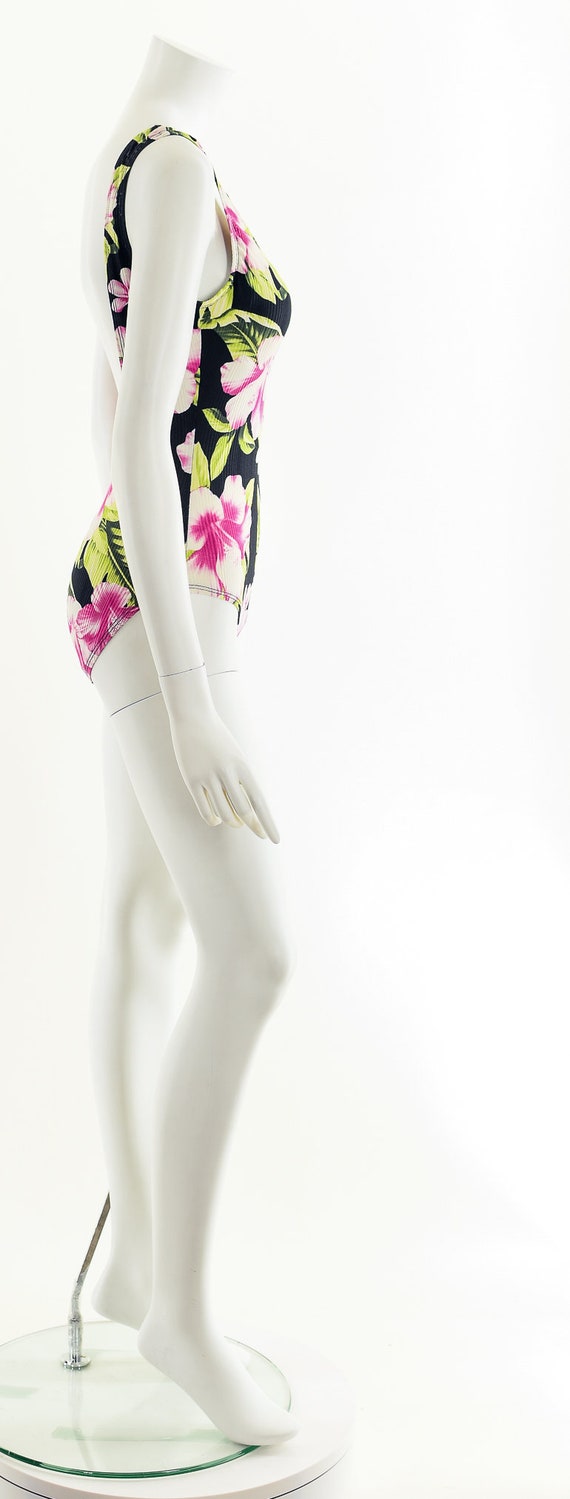 Coconut Girl Low Back Swimsuit,Vintage 80’s Swims… - image 5
