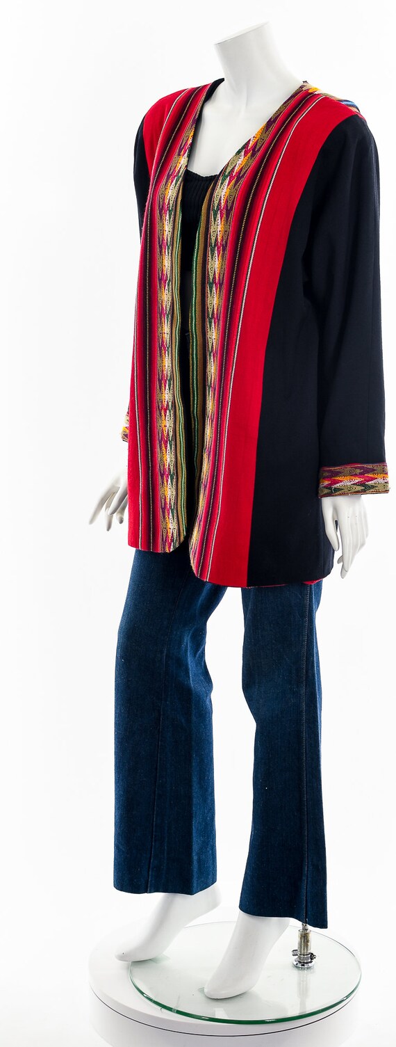 Indigenous Patterned Reversible Jacket - image 10